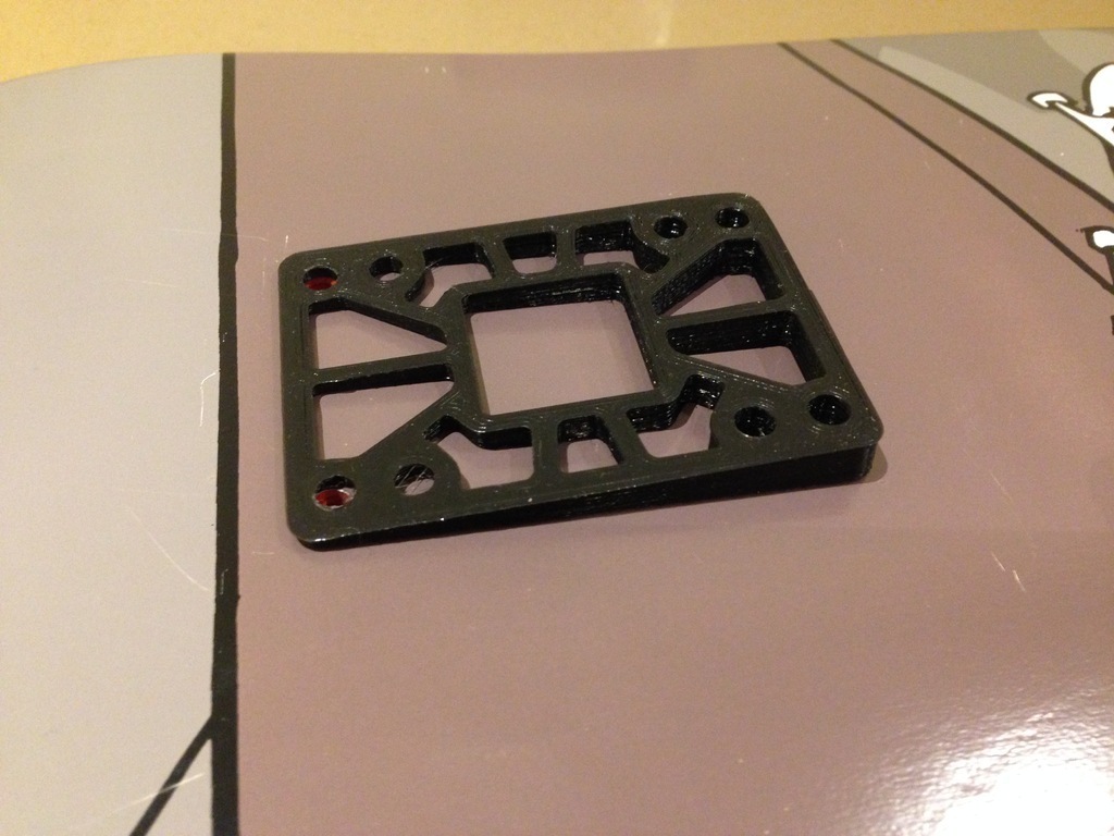 🛹 Skateboard Truck Risers/Shocks・Free STL File for ・Cults